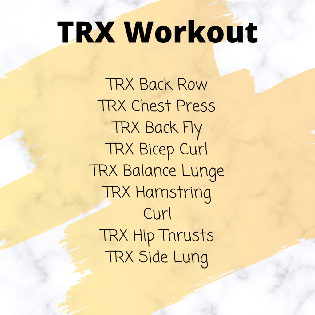 Training Log: TRX Workout