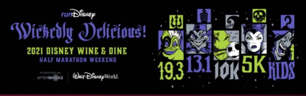 Disney Wine and Dine Weekend Logo. Catching Up Post