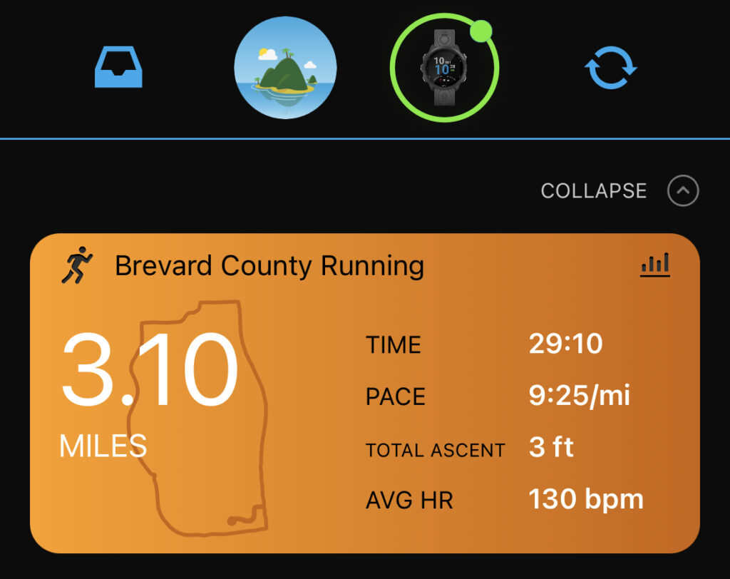 Day 6. Crushed! Running Stats