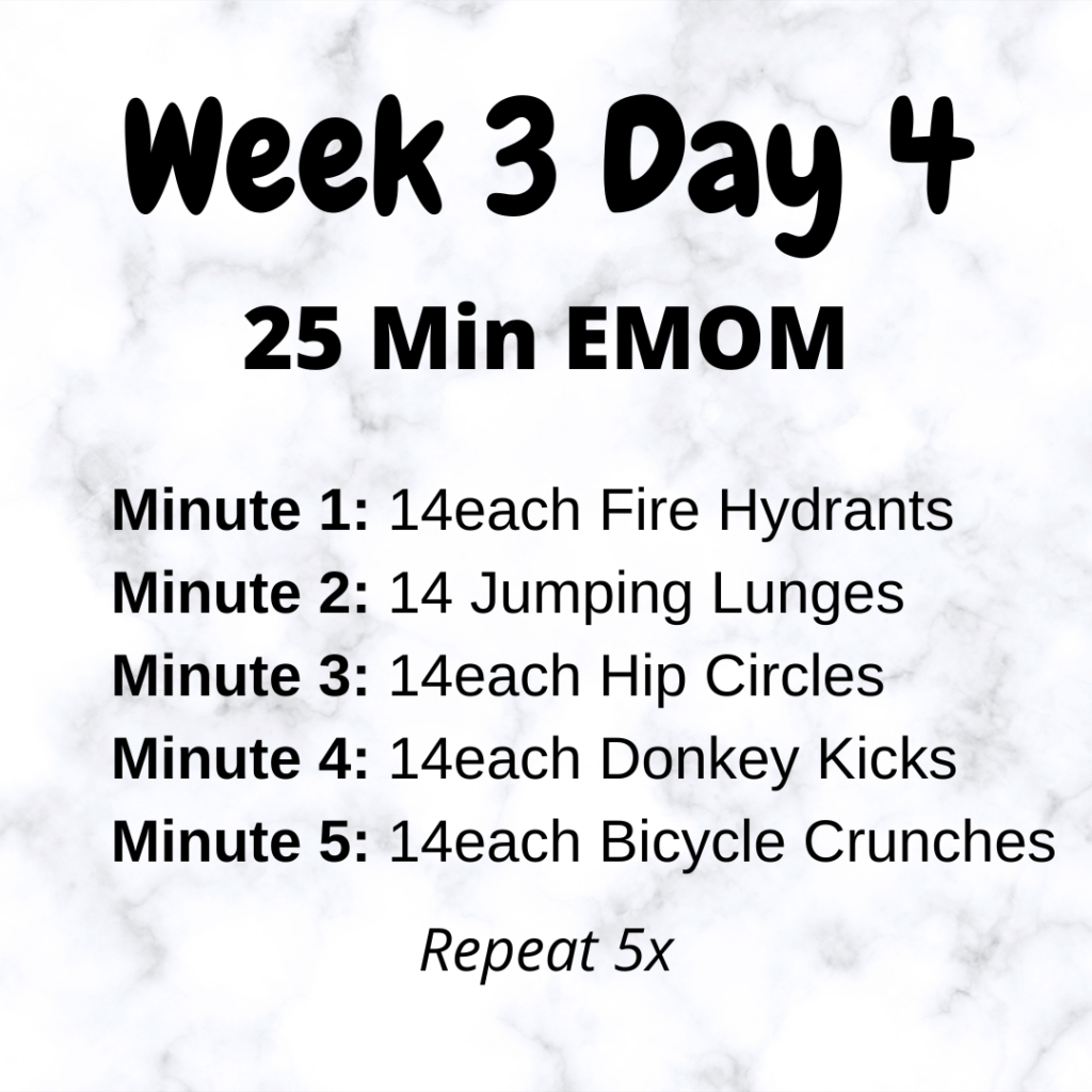 Running for Beginners - Week 3 Day 4 Workout