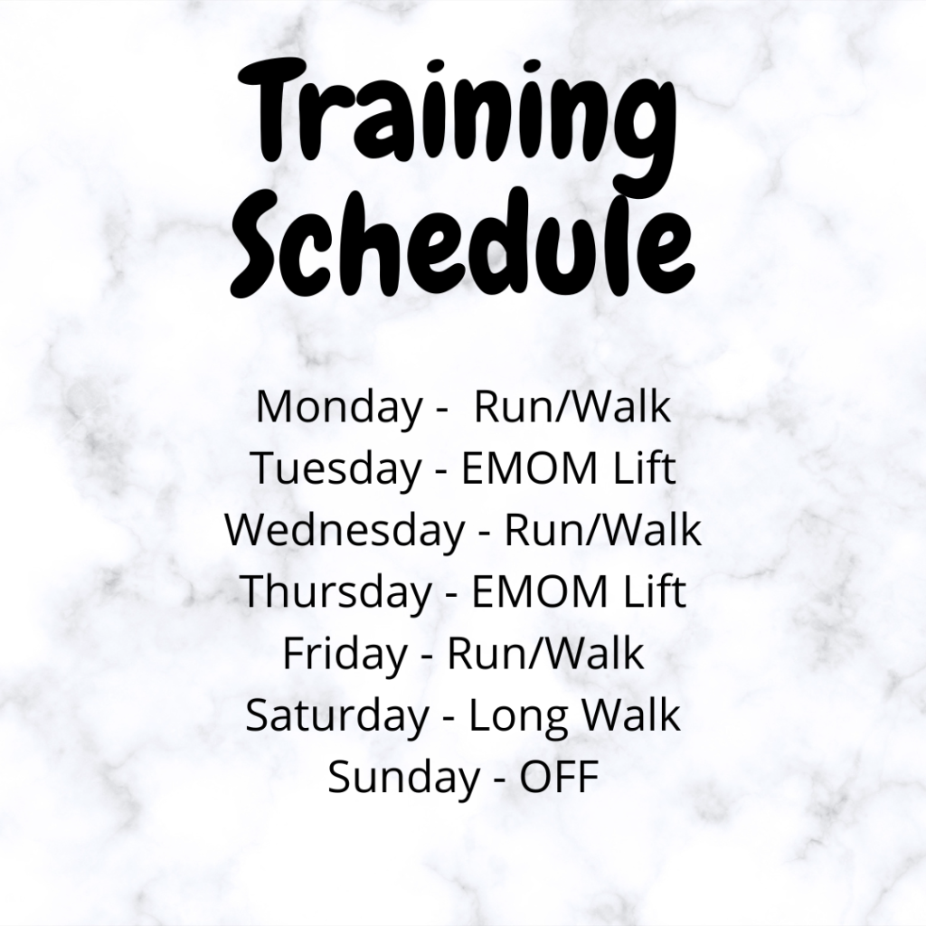 Running for Beginners - Week 4 Day 1 Training Schedule