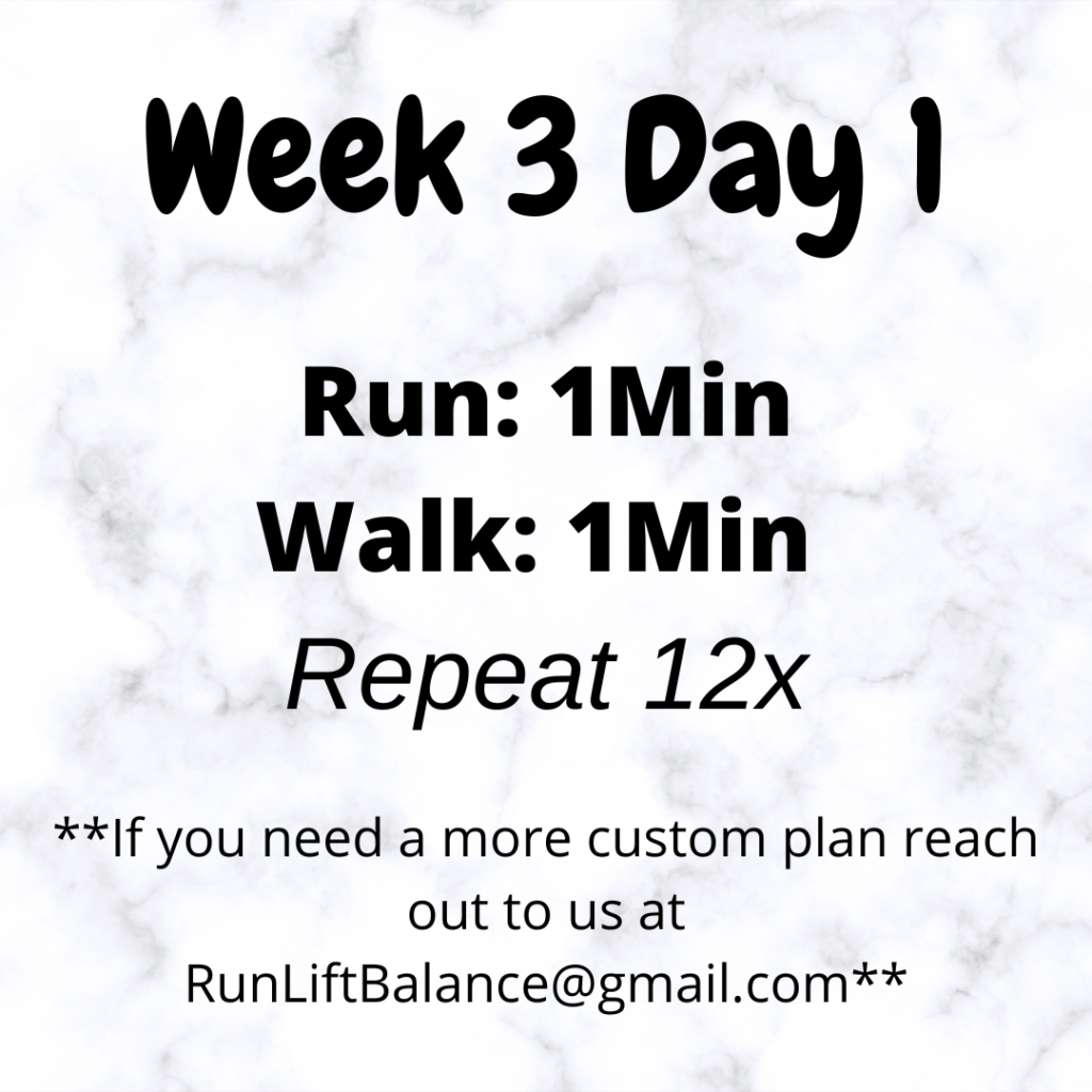 Running for Beginners - Week 3 Day 1 Workout