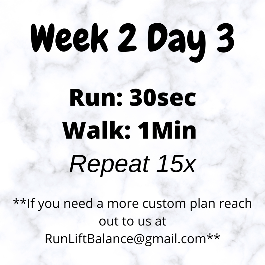 Running for Beginners - Week 2 Day 3 Workout