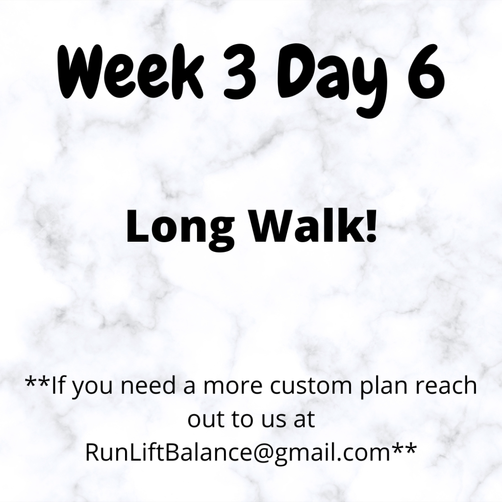 Running for Beginners - Week 3 Day 6 Workout