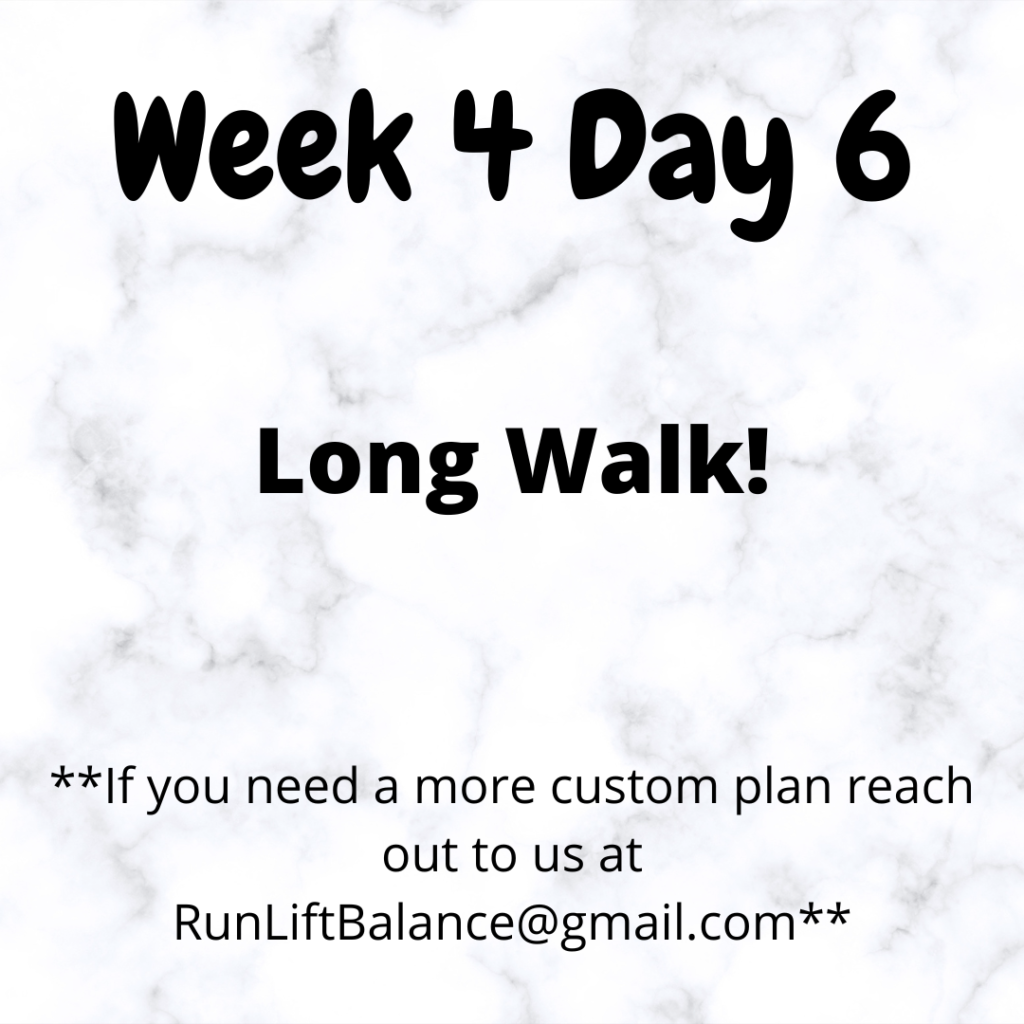 Running for Beginners - Week 4 Day 6 Workout