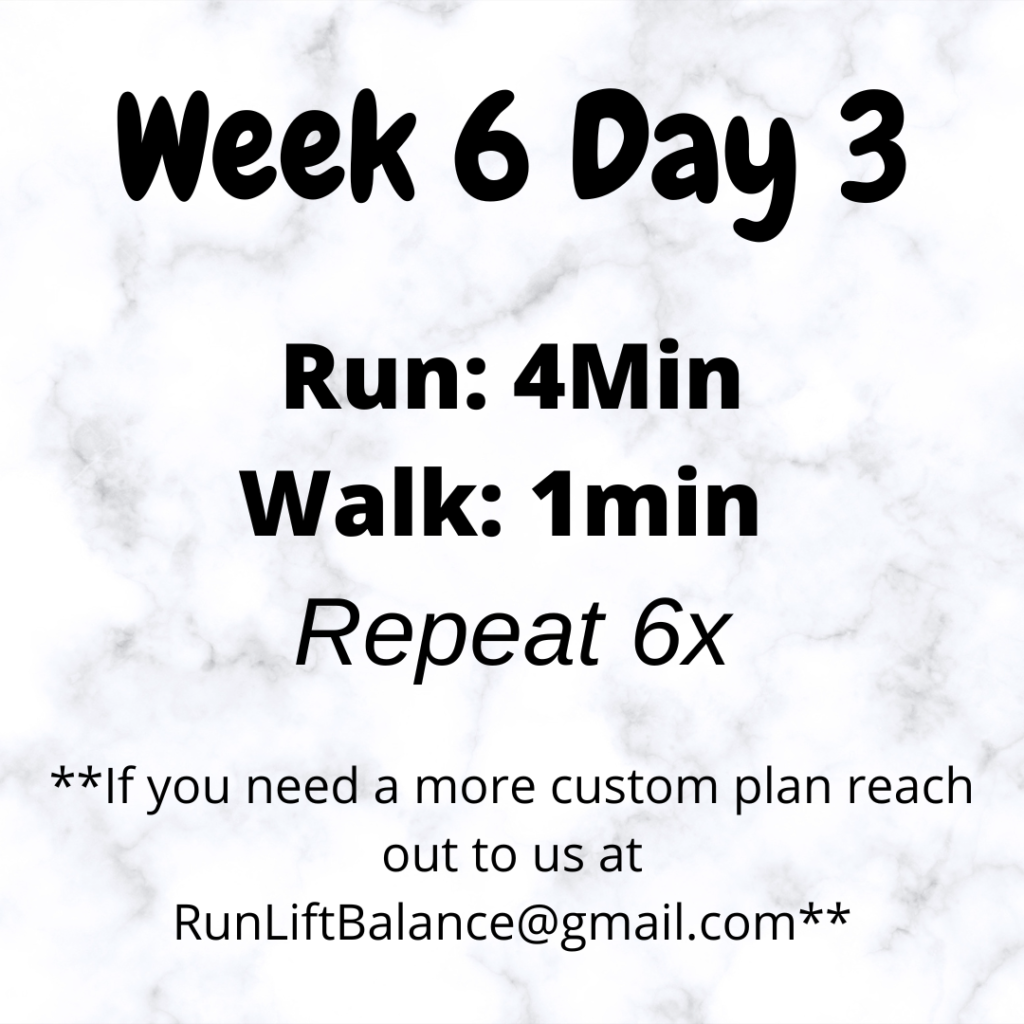 Running for Beginners - Week 6 Day 3