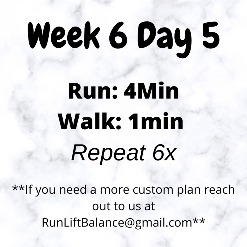 Running for Beginners - Week 6 Day 5