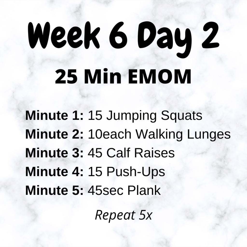 Running for Beginners - Week 6 Day 2
