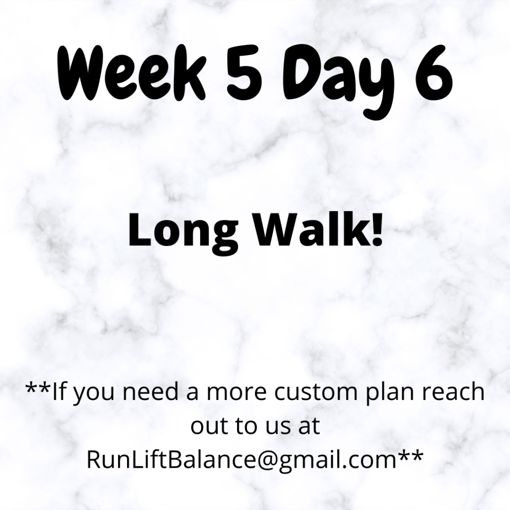 Running for Beginners - Week 4 Day 6. Long Walk!