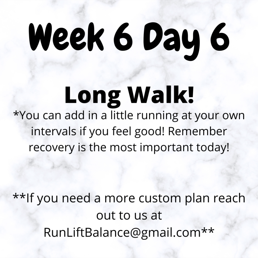 Running for Beginners - Week 6 Day 6