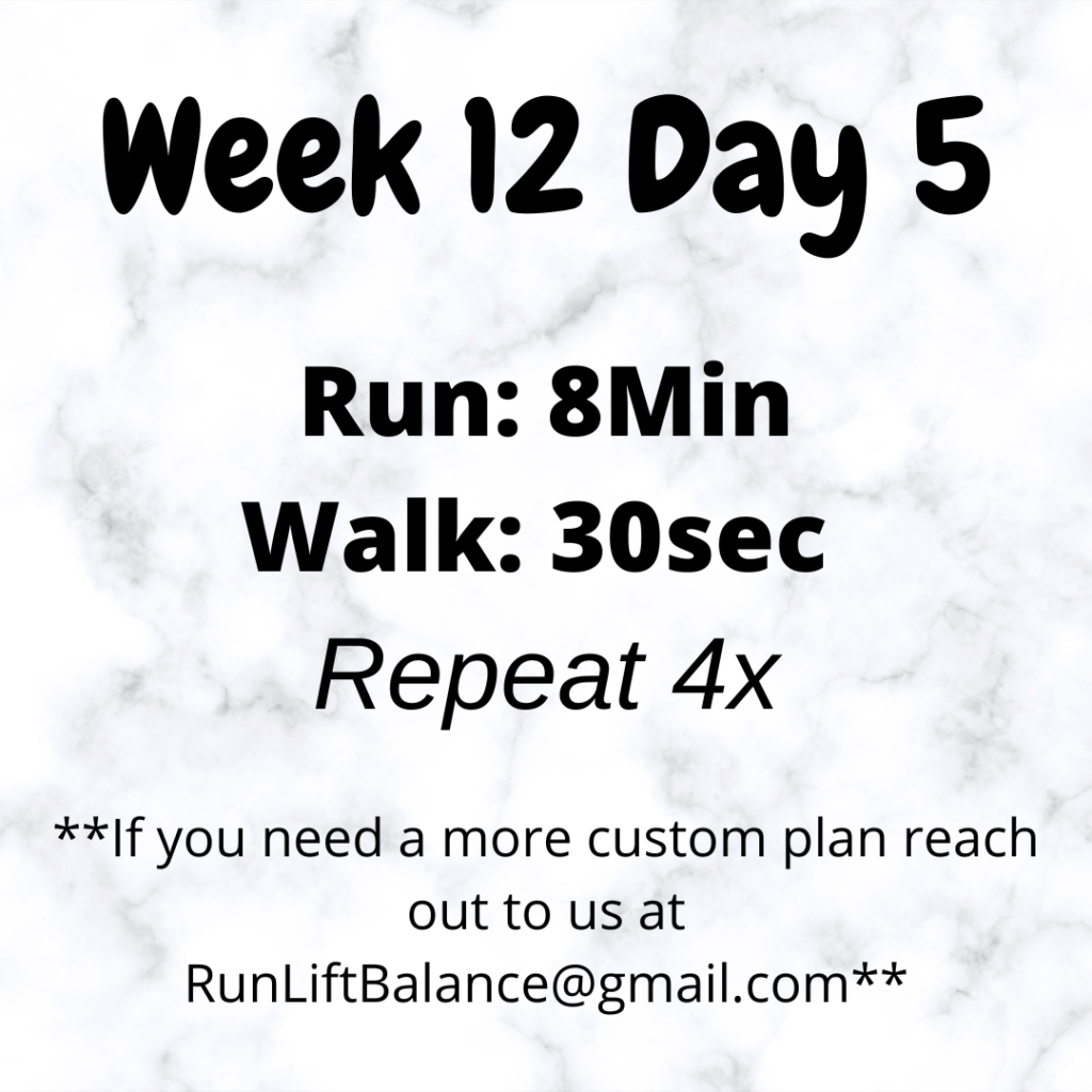 Running for Beginners - Week 12 Day 5