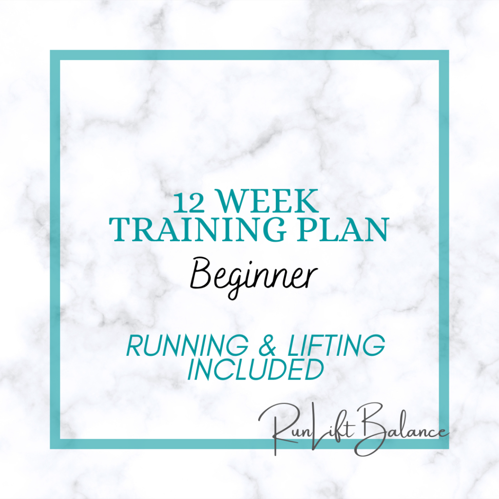 8 Week Training Plan Beginner
