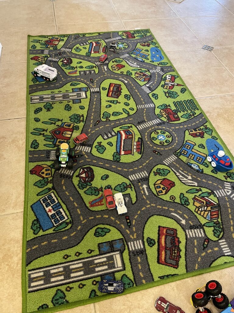 Rainy Day and Daylight Savings: Playing Cars