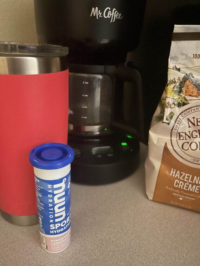 Morning Coffee and Hydration!