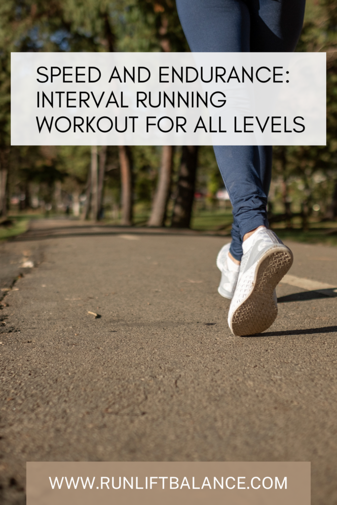 Speed and Endurance: Interval Running Workout for All Levels